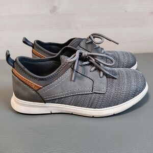 Sonoma Gray and White Kids Sneakers, Size 1